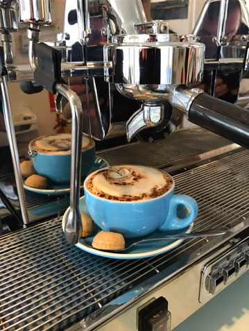 Coffee On Machine — Cafe Dining in Morpeth, NSW